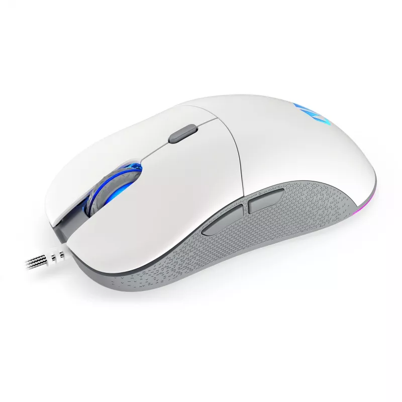 Ratón gaming ENDORFY GEM Plus Onyx Blanco diestro USB Type-C óptico 19000 DPI