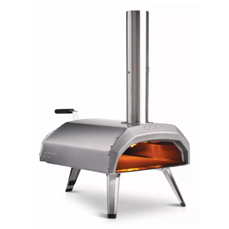 Ooni Karu 12, 1 pizza/pizzas, acero inoxidable, 30 cm, 500 °C, 304,8 x 304,8 mm, 15 min