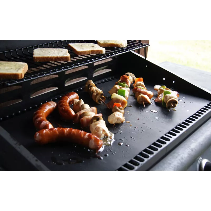 Alfombrilla de teflón para barbacoa pack de 2 Extralink, 30 x 44 cm