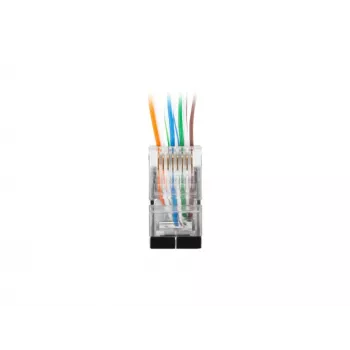 Lanberg PLS-6000EZ Conector macho RJ-45 Gris