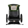 Transportín para perros BURLEY Tail Wagon BU-947108 — transportín blando para perros, negro/verde