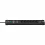 Alargador de corriente Brennenstuhl 1951160606 3m 6 tomas AC para interior negro