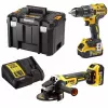 Set de herramientas a batería DeWALT 18V – set de taladrado y lijado