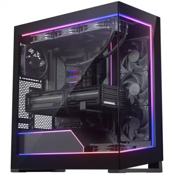 Kit DRGB Premium NV5 de Phanteks + Power Hub, 3x para marco exterior, 1x cubierta para cables de placa base - Negro