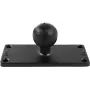 RAM Mounts placa base rectangular (50,8 x 127 mm) con bola C (1.5