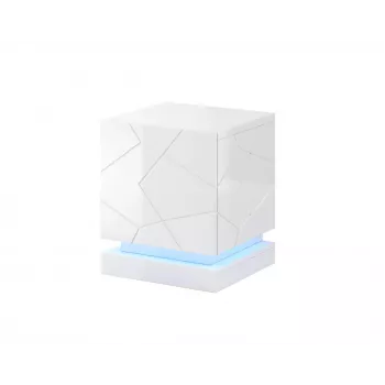 Set de iluminación de noche Cama Meble QIU — LED de superficie azul, alimentación AC, 2 uds.
