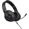 Lorgar Noah 702 (LRG-GHS702) auriculares gaming inalámbricos, Bluetooth 5.3, receptor USB, AUX de 3,5 mm, drivers de 40 mm, 1000 mAh, RGB, negros