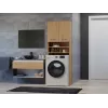 Armario de almacenamiento de baño Topeshop POLA DD ARTISAN roble