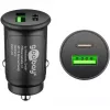 Goobay 59521 Cargador móvil universal Negro Mechero de coche Carga rápida Coche