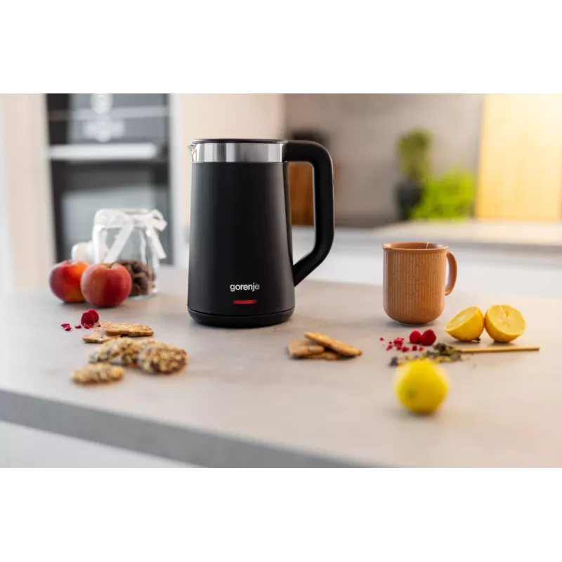 Hervidor Gorenje K17TRDW 1,7 L 2200 W negro