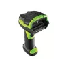 Lector de códigos de barras Zebra LI3678-SR de mano 1D negro, verde