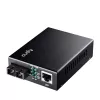 Convertidor de medios de red Cudy MC100GSB-40B — 1x RJ-45 Gigabit, 1x fibra SC monomodo, 1000 Mbit/s, 40 km, negro