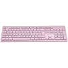 Teclado inalámbrico CANYON HKB-W01 — diseño compacto rosa, teclas UK/US