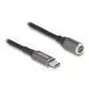 Cable de alimentación DeLOCK 80781 0,15 m USB-C 8-Pin 20 V