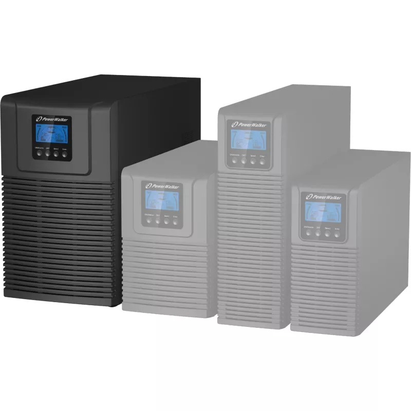 PowerWalker VFI 3000 TGB doble conversión (online) 3 kVA 2700 W 5 salidas AC