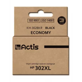Actis KH-302BKR tinta (equivalente a HP 302XL F6U68AE; Premium; 15 ml; negro)