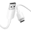 Cable USB-C a USB 2.0/1M blanco Ctqwf Vention