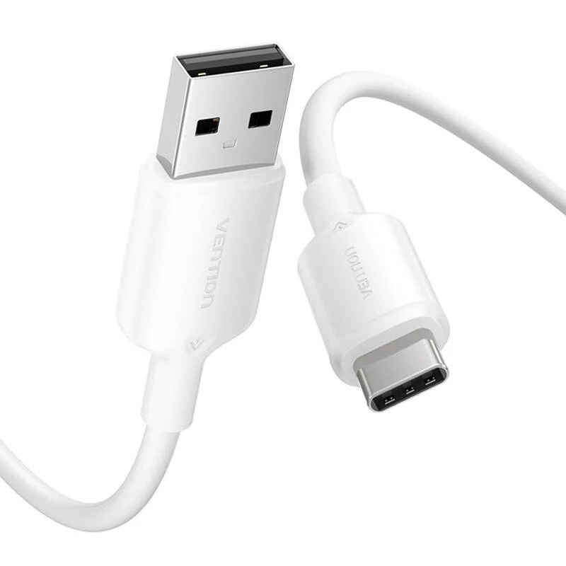 Cable USB-C a USB 2.0/1M blanco Ctqwf Vention