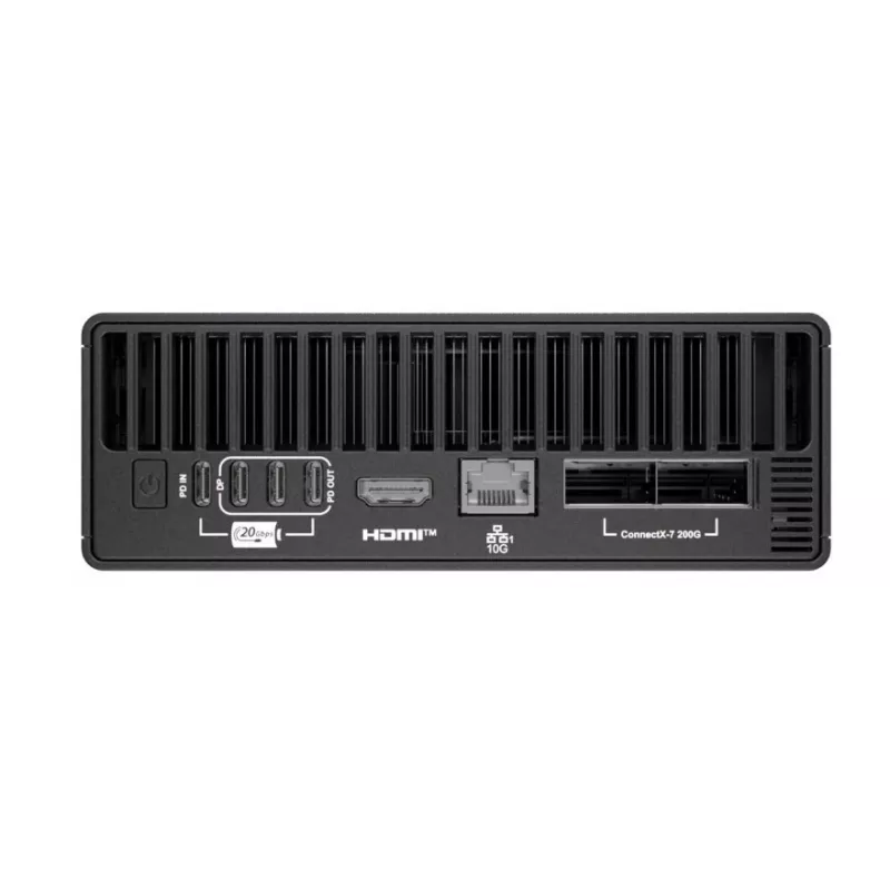 MSI EdgeXpert ordenador de sobremesa superordenador AI, arquitectura NVIDIA DGX Spark GB10 Grace Blackwell, 128GB memoria LPDDR5 Unify, 4TB SSD, CPU ARM, WiFi 7, BT 5.3, NVIDIA DGX OS - EDGEXPERT NVIDIA DGX GB10 128GB 4TB