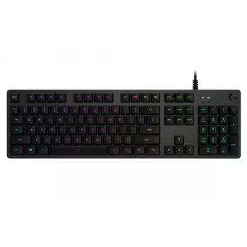 Logitech Gaming G512 - Teclado - Retroiluminación - USB - QWERTY - Español - Interruptores: GX Brown Tactile - Carbón