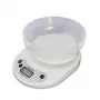 Báscula de cocina electrónica ESPERANZA EKS007 — capacidad 5 kg, precisión 1 g, blanca