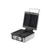 Gofrera Domo DO 9047 W 2 gofre(s) 1400 W plateado