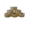 BSTech cinta de embalaje acrílica transparente de desenrollado silencioso, 48 mm x 66 m