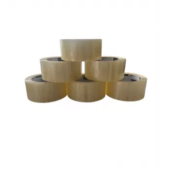 Cinta adhesiva de embalaje BESTPAK Silent Release Acrylic transparente 48 mm x 60 m