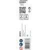 Bosch 2608597628 PRO Wood broca de serpiente para madera, 14 mm, longitud total 235 mm, longitud útil 170 mm, vástago hexagonal