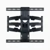 Soporte de pared para TV ART para LCD/LED 40–75 pulgadas hasta 45 kg, inclinable y orientable, altura 52–380 mm, máx. VESA 600x400