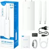 Punto de acceso Cudy AP1300 Outdoor — Doble banda 2,4/5 GHz, 300/867 Mbit/s, IP65, PoE, 2 antenas externas RP‑SMA