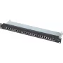 Panel de parcheo Renkforce 24 puertos CAT6, 1U (1 U) para cableado estructurado