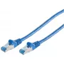 Cable de red ShiverPeaks 75711-B CAT 6A S/FTP PIMF azul, cable de datos a granel