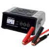 Cargador de baterías QOLTEC 52514 — 12V/24V, 25A, para baterías AGM/GEL/SLA con pantalla LCD