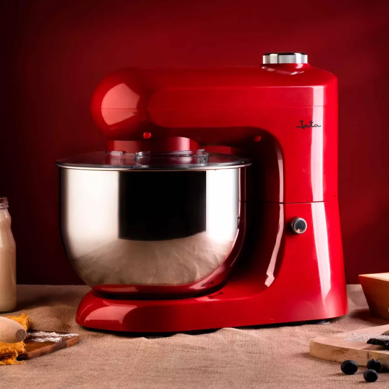 Batidora de vaso JATA JEMA1502 rojo acero inoxidable