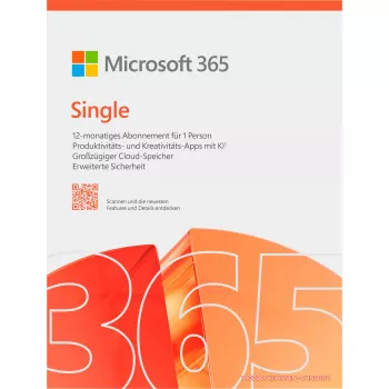 Microsoft 365 Personal [DE] 1J suscripción. Sin soporte físico FY25H2 solo para Windows >10 / MacOS