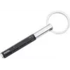 Llavero TROIKA ENDLESS TO GO negro plata aluminio