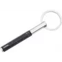 Llavero TROIKA ENDLESS TO GO negro plata aluminio