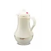 Termo ROTPUNKT serie 230 1 L, blanco (marfil) - recipiente isotérmico para bebidas