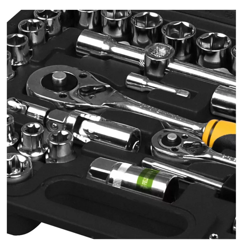 Fieldmann FDG 5001-108R juego de llaves de vaso, 108 uds.