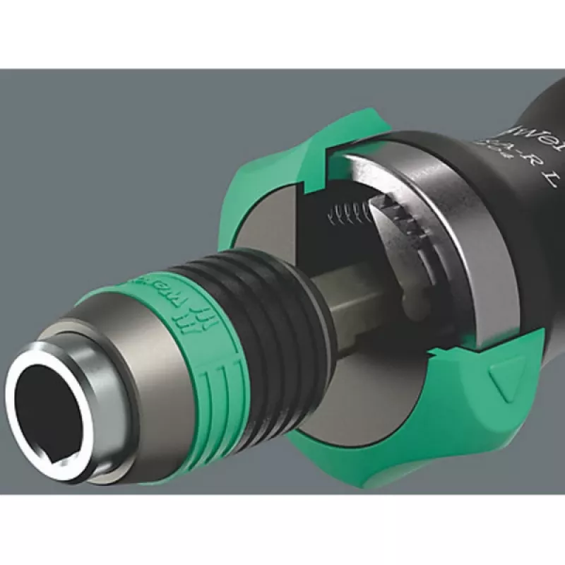 Wera 838 RA-R L Portabrocas manual con carraca 1/4