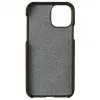 Funda para móvil Krusell Birka para Apple iPhone 11 Pro, funda efecto piel marrón oscuro