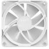 Ventilador de carcasa NZXT F120 RGB 120 mm blanco, 4 pines, 1800 rpm, 50,18 CFM, 18 LED