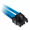Cable PCIe dual premium con funda Corsair, doble pack (Gen 4) - azul