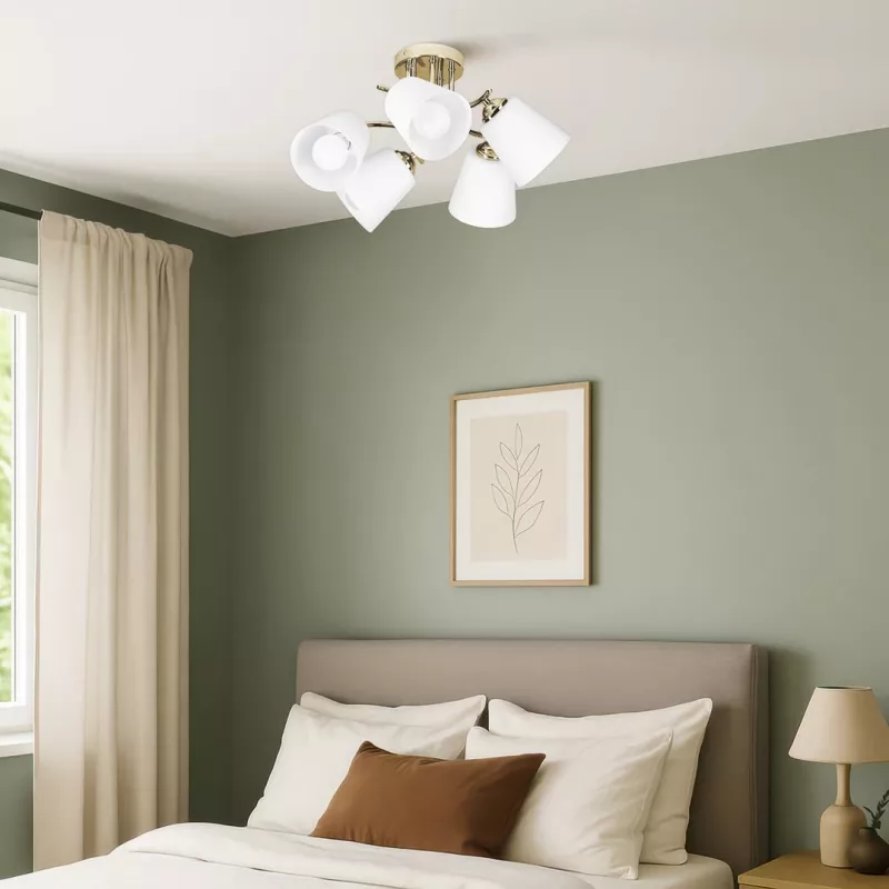 Activejet lámpara colgante AJE-EMILY 3P GOLD E27 3x40W