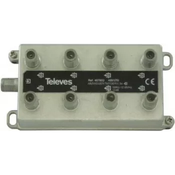 Splitter Televes AZ812TD 8 vías 5–1218 MHz 12 dB