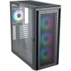 Caja PC Silentware Air 100 negra — caja mid-tower compatible con ATX, negra