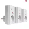 MCE153 set de 3 enchufes con mando a distancia - programables + mando a distancia