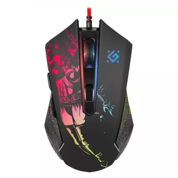 Ratón gaming óptico con cable DEFENDER GM-933 SIN'SISTER 7200dpi 6P RGB