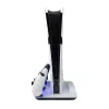 Base refrigeradora White Shark Guard-2 para PS5 con estación de carga integrada (modelo PS5-05102V2)